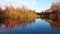 Photography of Zlatica river landscape in Banat Vojvodina Serbia