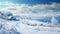 Photoreal Winter Landscape: Quebec Province Nature Wallpaper