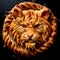 Photorealistic Cheese Tiger Pastille: A Deliciously Artistic Pizza Creation