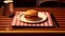 Photorealistic Composition Of A Western Burger On A Plate