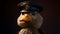 Photorealistic Duck Police Officer In Zbrush Style