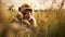 Photorealistic Monkey In Grass: Terragen Renderings With Cinema4d