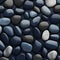 Photorealistic Navy Marble Pebble Stones: Stunning Animated Mosaics For Wallpaper