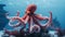 Photorealistic Octopus: Japanese Minimalism In 8k Resolution