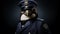 Photorealistic Penguin Police Officer: Hyper-detailed Portrait
