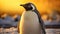 Photorealistic Penguin In Soft Light: A Captivating Portrait