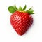 Photorealistic Strawberry Image On White Background