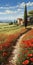 Photorealistic Tuscan Landscape: A Stunningly Realistic Rendering