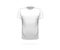 Photorealistic white men`s t-shirt.