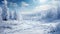 Photorealistic Winter Landscape In Laval