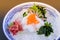 Photos of delicious Japanese food Suitable for making menus in restaurants