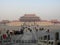 Photos with landscape background architecture of ancient buildings of the Forbidden city, the capital of China Beijing