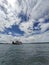 photos of ships in the waters of Balikpapan bay