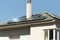 Photovotaic solar panels house roof
