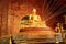 Phra Buddha Sihing statue inside Wihan Lai Kham