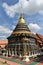 Phra That Lampang Luang pagoda in Lumphang province in northern of Thailand