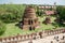 Phra Nakhon Si Ayutthaya, Thailand - April 08, 2018: Mausoleum Historical remain in Phra Nakhon Si Ayutthaya, at yai chaimongkol