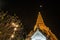 Phra Pathom Chedi Festival,Amphoe Mueang,Nakhon Pathom,Thailand on November20,2018:Light up Phra Pathom Chedi.The beautiful Lanka-