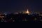 Phra Pathom Chedi Sanctuary is a vital part of Thailand. beautiful lighting background