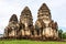 Phra Prang Sam Yot ancient architecture Thailand