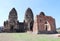 Phra prang Sam Yot three holy prangs in Lopburi province, Thailand.