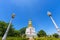 Phra Si Suriyothai Chedi at Suan Luang Sob Sawan Temple Phra Nakhon Si Ayutthaya Province