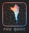 Phu Quoc map design.