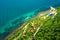 Phu Quoc seascape view from above