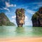 Phuket Thailand famous landmark - James Bond island