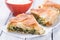 Phyllo pastry spinach pie