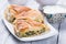 Phyllo pastry spinach pie