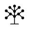 Phylogenetic, tree vector icon. Element of bio engineering illustration.  Thin line sign for website design and development, app d