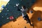 Physically impaired boulderer training indoors, wants to improve climbing skills