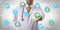 Physician Activates Mobile Cloud Data Transfer