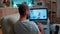 Physician doctor consulting online patient during coronavirus quarantine