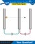 Physics, parallel plate capacitor in circuit, Capacitors, circuit elements