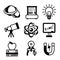 Physics Science Icons