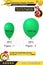 Physics, Substance and properties experiment illüstration, gas and gas molecules, next generation question template