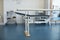 Physiotherapy room. Parallel rehabilitation bars.