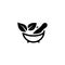 Phytotherapy Icon. Flat Design