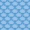 Pi Symbol vector Mathematics blue seamless pattern