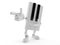 Piano character pointing finger