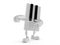 Piano character pointing finger