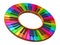 Piano color wheel