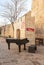 A piano for everyone who wants to play it stands near the New Gate in the Old City of Jerusalem, in Israel