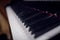 Piano keyboard dutch angle narrow dof