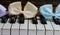 piano keyboard ribbon glitter spring cute beautiful