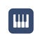 Piano Keys Icon