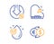 Piano, Loan percent and Water drop icons set. Money exchange sign. Fortepiano, Decrease rate, Clean aqua. Vector