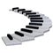 Piano stairway 3d